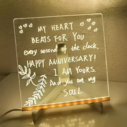 Colorful LED Writing Board