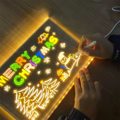Colorful LED Writing Board