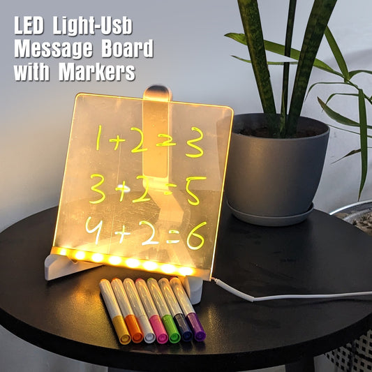 Colorful LED Writing Board